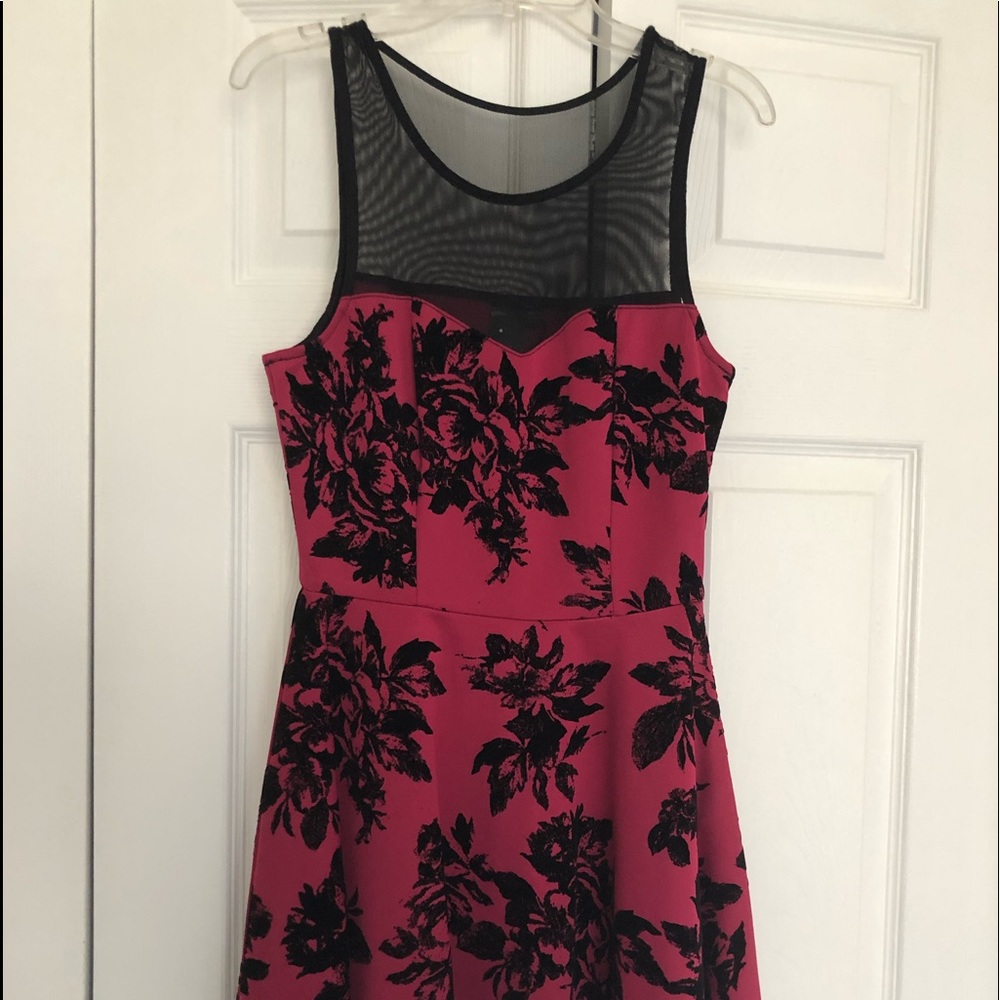 Magenta dress